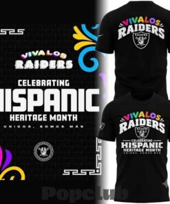Las Vegas Raiders 2026 Latino Heritage Month Viva Los T-Shirt