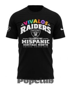 Las Vegas Raiders 2026 Latino Heritage Month Viva Los T-Shirt