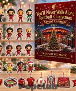 Liverpool You’ll Never Walk Alone Football Christmas Advent Calendar For Soccer Fans Liverpool You’ll Never Walk Alone Football Christmas Advent Calendar For Soccer Fans