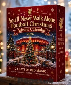 Liverpool You’ll Never Walk Alone Football Christmas Advent Calendar For Soccer Fans