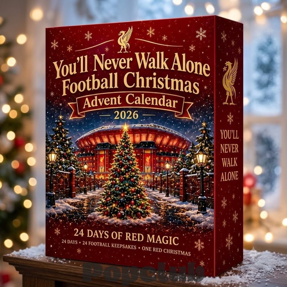 Liverpool You’ll Never Walk Alone Football Christmas Advent Calendar For Soccer Fans Liverpool You’ll Never Walk Alone Football Christmas Advent Calendar For Soccer Fans