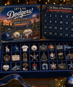 Los Angeles Dodgers Let’s Go Dodgers! 2026 Christmas Advent Calendar Collector’s Edition Los Angeles Dodgers Let’s Go Dodgers! 2026 Christmas Advent Calendar Collector’s Edition
