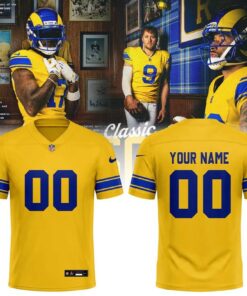 Los Angeles Rams “Classic Sol” 2026 Football Jersey Custom