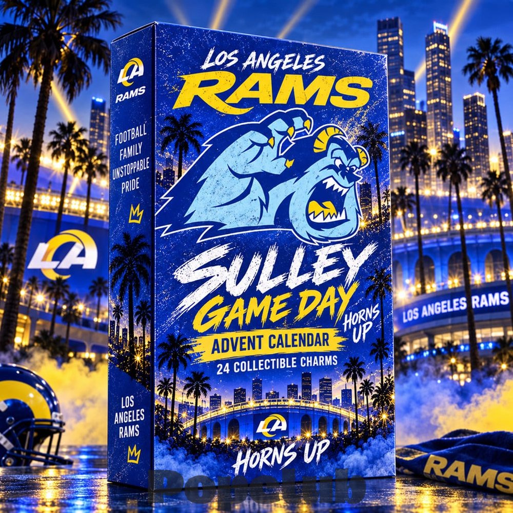 Los Angeles Rams x Sulley 2026 Game Day Advent Calendar – 24 Collectible Charms Los Angeles Rams x Sulley 2026 Game Day Advent Calendar – 24 Collectible Charms