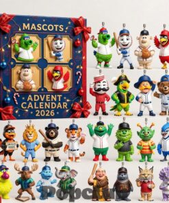 MLB Major League Baseball Mascot Advent Calendar 2026
