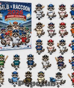 Major League Baseball x Raccoon Advent Calendar 2026 for Baseball Fans