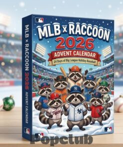 Major League Baseball x Raccoon Advent Calendar 2026 for Baseball Fans