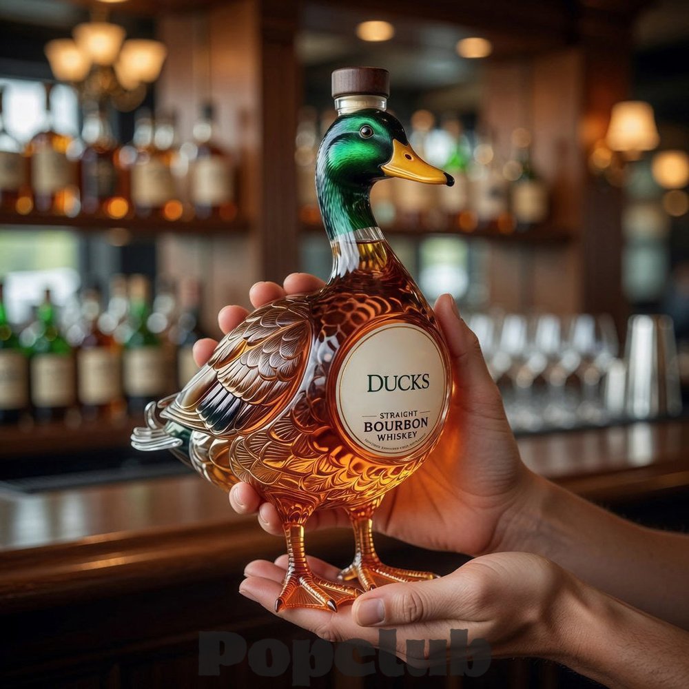 Mallard Duck Bourbon Whiskey Decanter - Limited Edition Mallard Duck Bourbon Whiskey Decanter - Limited Edition