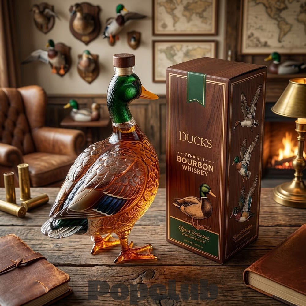 Mallard Duck Bourbon Whiskey Decanter - Limited Edition Mallard Duck Bourbon Whiskey Decanter - Limited Edition