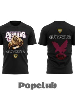 Manly Warringah Sea Eagles 80th Anniversary Special T-Shirt