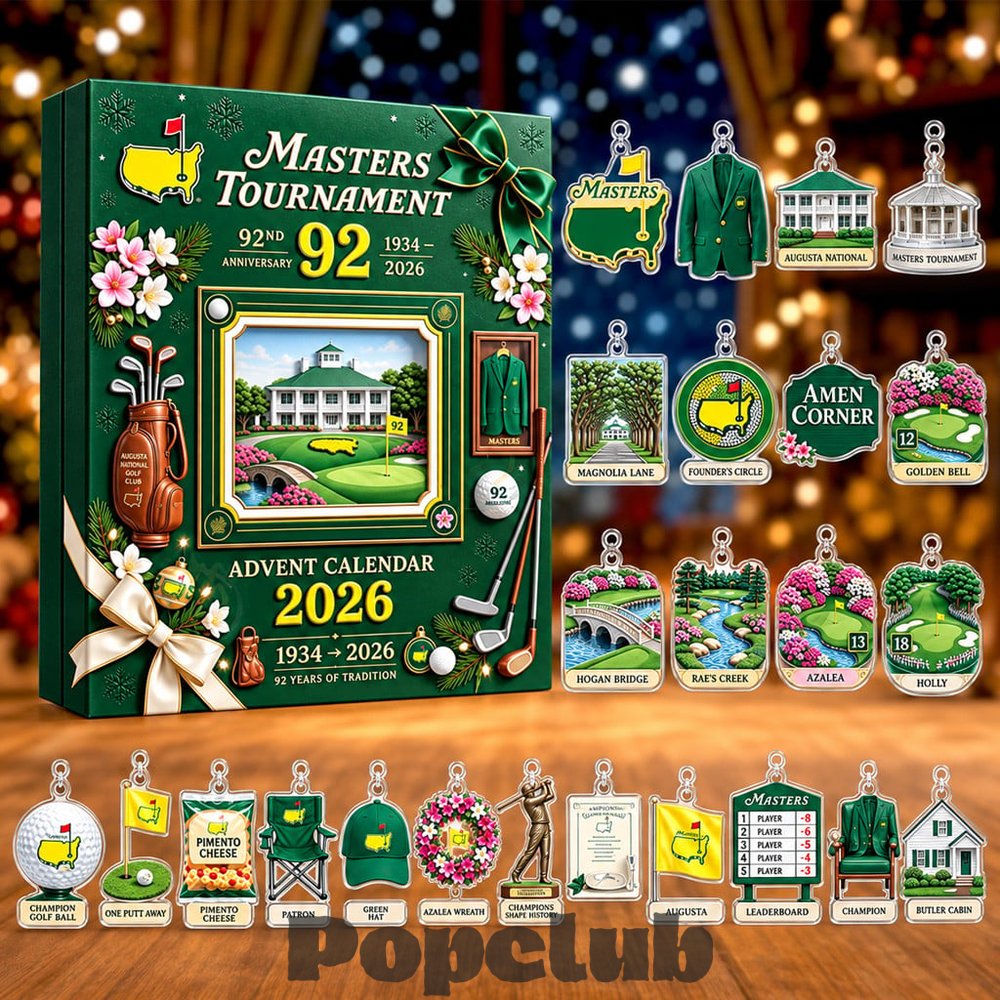 Masters Tournament Advent Calendar 2026 for Golf Fans Masters Tournament Advent Calendar 2026 for Golf Fans