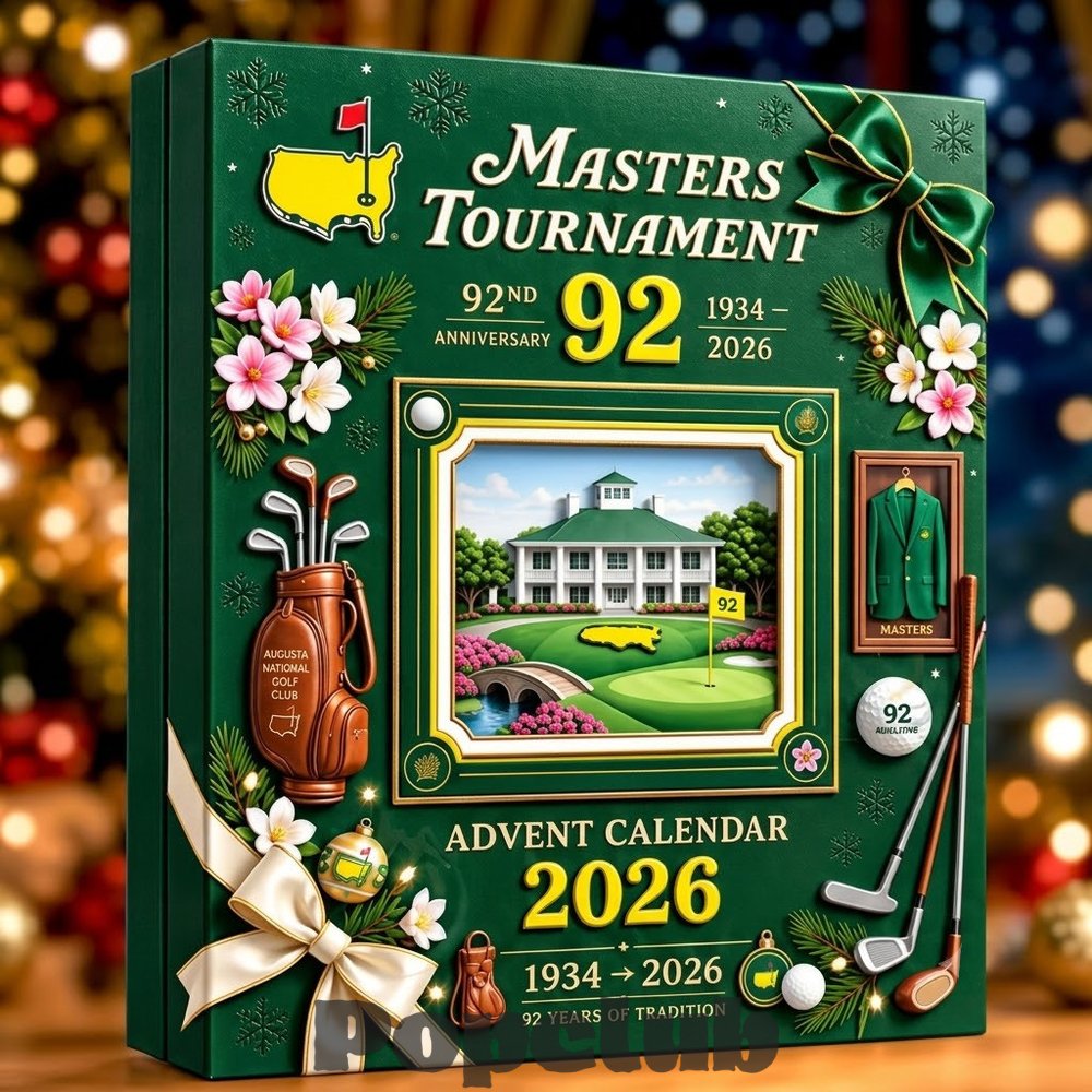 Masters Tournament Advent Calendar 2026 for Golf Fans Masters Tournament Advent Calendar 2026 for Golf Fans