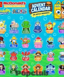 McDonald’s x SpongeBob x One Piece 2026 Advent Calendar – 24 Collectible Charms McDonald’s x SpongeBob x One Piece 2026 Advent Calendar – 24 Collectible Charms