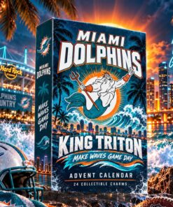 Miami Dolphins x King Triton 2026 Advent Calendar – 24 Collectible Charms