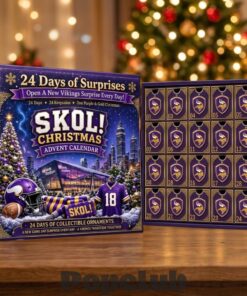 Minnesota Vikings Skol Christmas Advent Calendar 2026 for Football Fans
