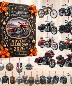Motorcycle 123rd Anniversary Advent Calendar 2026 for Motorcycle Fans