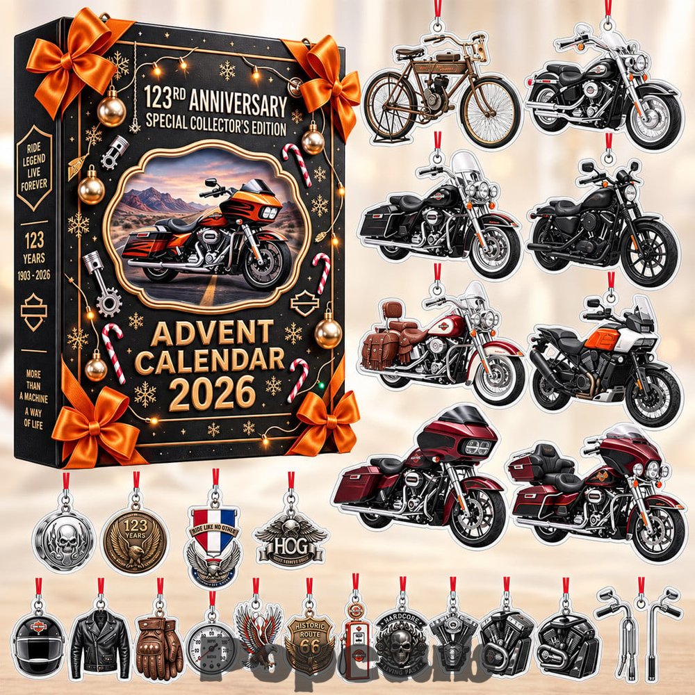 Motorcycle 123rd Anniversary Advent Calendar 2026 for Motorcycle Fans Motorcycle 123rd Anniversary Advent Calendar 2026 for Motorcycle Fans