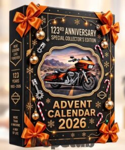 Motorcycle 123rd Anniversary Advent Calendar 2026 for Motorcycle Fans