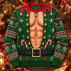 Marlboro Cigarette Smoke Logo Cowboys Fair Isle Ugly Christmas Sweater
