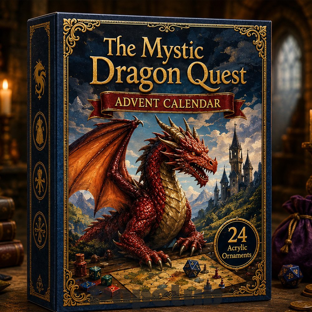 Mystic Dragon Quest Advent Calendar 2026 for Fantasy and Dragon Lovers Mystic Dragon Quest Advent Calendar 2026 for Fantasy and Dragon Lovers