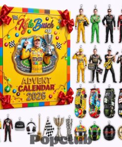 NASCAR Racing Kyle Busch Advent Calendar 2026 for NASCAR Fans