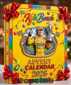 NASCAR Racing Kyle Busch Advent Calendar 2026 for NASCAR Fans