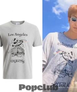 Namjoon RM Paly Hollywood Mickey Mouse Los Angeles Mythss Shirt