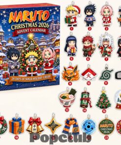 Naruto 24 Days Ninja Holiday Cheer Christmas Advent Calendar 2026 for Naruto Fans