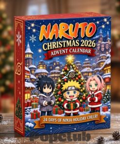 Naruto 24 Days Ninja Holiday Cheer Christmas Advent Calendar 2026 for Naruto Fans