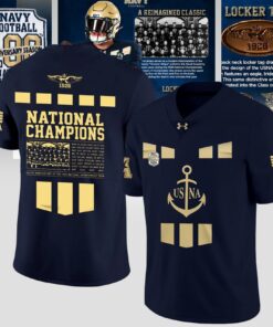Navy Midshipmen 100th Anniversary National Champions Football Jersey