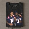 New York Giants Malik Nabers & Russell Wilson Drinking & Middle Finger T-Shirt New York Giants Malik Nabers & Russell Wilson Drinking & Middle Finger T-Shirt