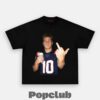 New York Giants Jaxson Dart Drinking & Middle Finger T-Shirt New York Giants Jaxson Dart Drinking & Middle Finger T-Shirt