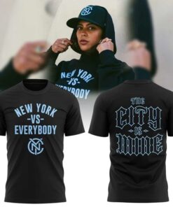 New York City FC the City Is Mine New York vs Everybody T-Shirt