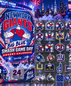 New York Giants Big Blue Smash 2026 Advent Calendar – 24 Collectible Charms
