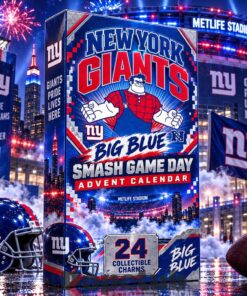 New York Giants Big Blue Smash 2026 Advent Calendar – 24 Collectible Charms