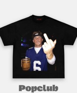 New York Giants Jaxson Dart Drinking & Middle Finger T-Shirt