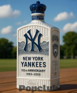 New York Yankees 122nd Anniversary Whiskey Decanter