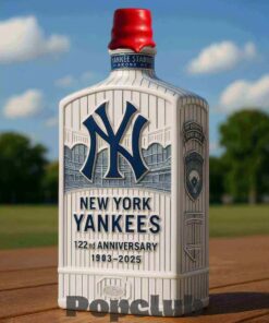 New York Yankees 122nd Anniversary Whiskey Decanter