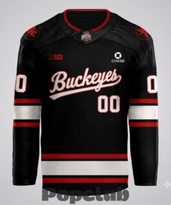 Ohio State Buckeyes 2026 Personalized Hockey Jersey