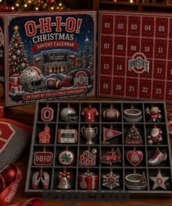Ohio State Buckeyes O-H-I-O! 2026 Christmas Advent Calendar Collector’s Edition