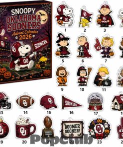 Oklahoma Sooners x Snoopy Halloween Advent Calendar 2026 for College Football Fans Oklahoma Sooners x Snoopy Halloween Advent Calendar 2026 for College Football Fans