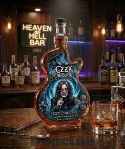 Ozzy Osbourne Guitar Jack Daniel’s Whiskey Bottle Ozzy Osbourne Guitar Jack Daniel’s Whiskey Bottle
