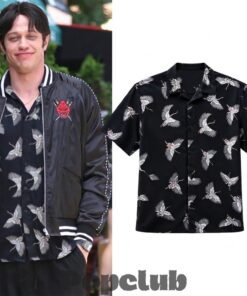 Pete Davidson Flying Crane Hawaiian Shirt