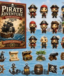 Pirate Adventure Advent Calendar 2026 for Pirate and Adventure Lovers