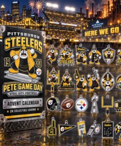Pittsburgh Steelers x Pete 2026 Game Day Advent Calendar – 24 Collectible Charms