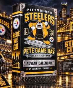 Pittsburgh Steelers x Pete 2026 Game Day Advent Calendar – 24 Collectible Charms