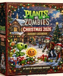 Plants vs. Zombies 2026 Christmas Advent Calendar – 24 Collectible Charms
