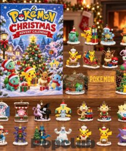 Pokemon Cute Characters Christmas Countdown Advent Calendar 2026 for Pokemon Fans