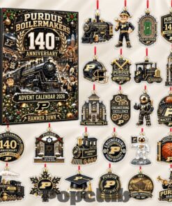 Purdue Boilermakers 140th Anniversary Advent Calendar 2026 for College Sports Fans