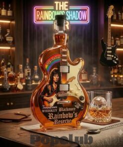 Ritchie Blackmore’s Rainbow Reserve Whiskey Tennessee Guitar Bottle